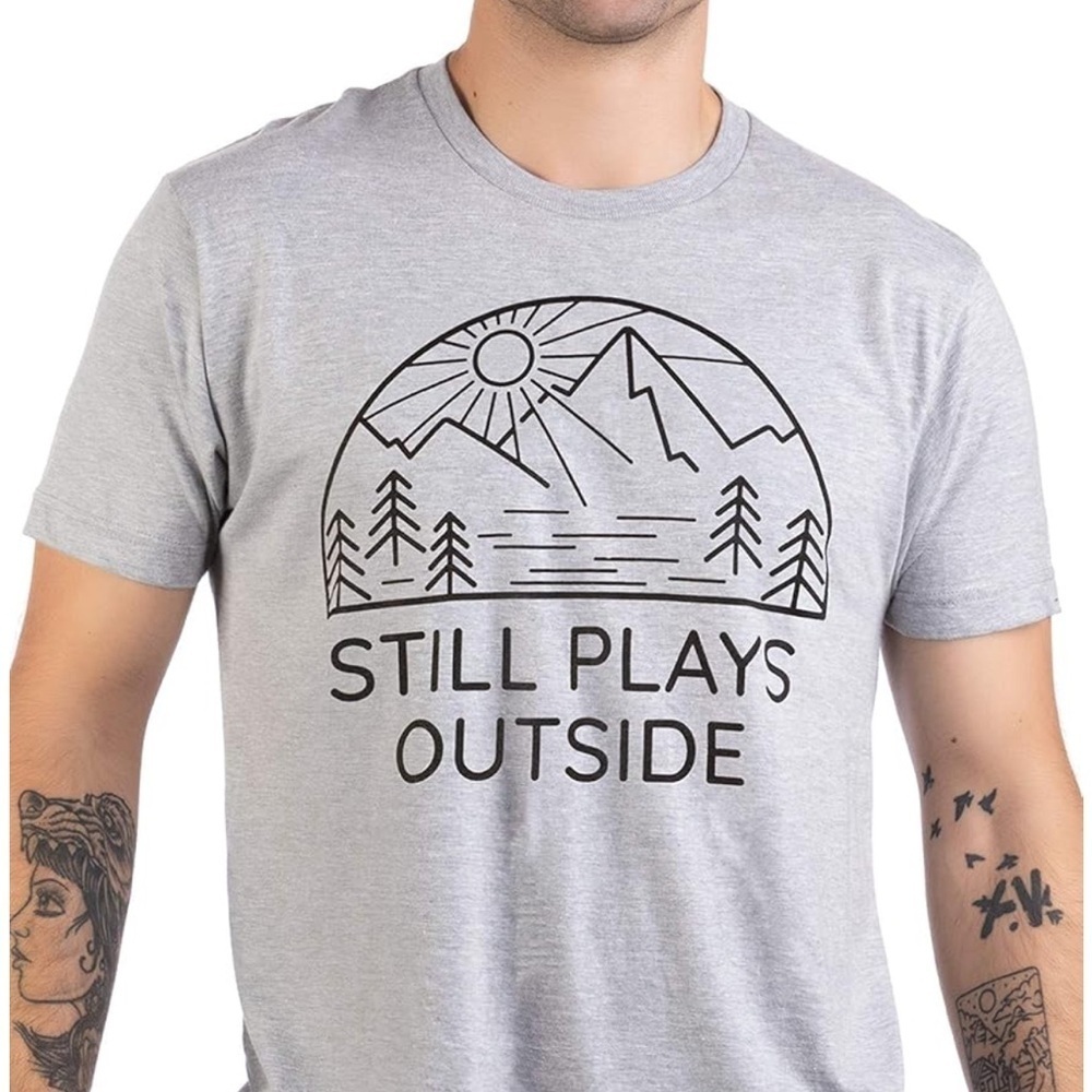NWOT Still Plays Outside Graphic T-Shirt